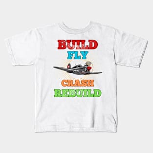 RC planes Kids T-Shirt